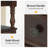 Solid Wood 2-Drawer End Table with Fluted Detailing-1108984143-1109324723