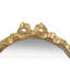 Arched Wall Mirror with Ornate Gold Frame-1121494992