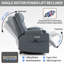 Fauteuil de massage inclinable électrique Jymere-1975743505