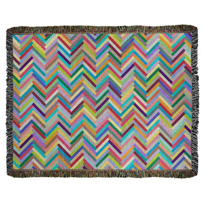 Katelyn Elizabeth Hand Woven Throw Blanket