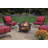 Joy by Endless Summer, 32" Round Oil Rubbed Bronze Wood Burning Outdoor Firebowl with Lattice Design