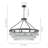 Alissya 10 - Light Dimmable Tiered Chandelier