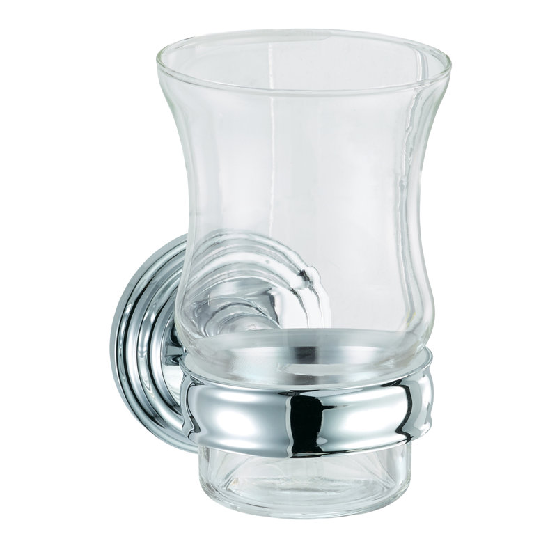 Porte-verre et porte-verres Clairview, Chrome poli