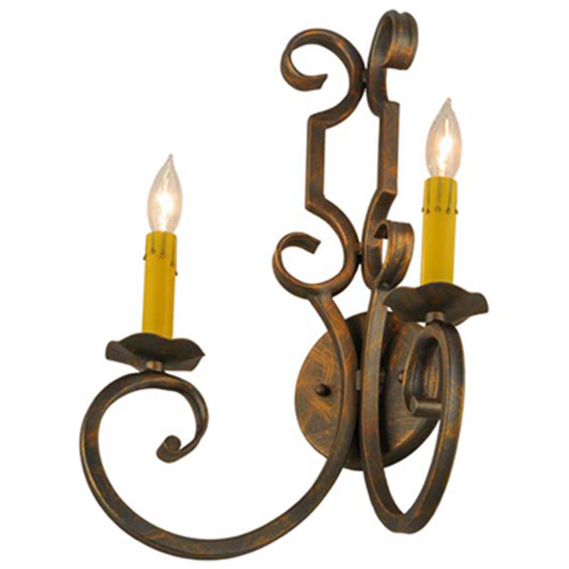 Carlo 2 - Light Candle Wall Light