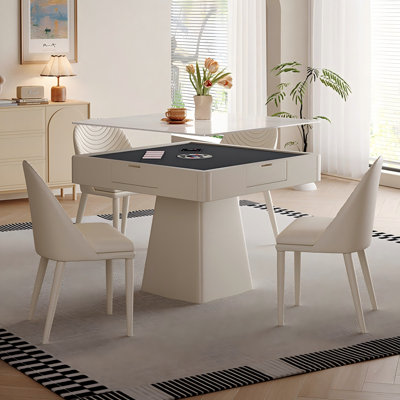 Table de poker et de salle à manger 39,37 po