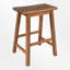 Tabouret de comptoir court 23,62 po Mense-941571391