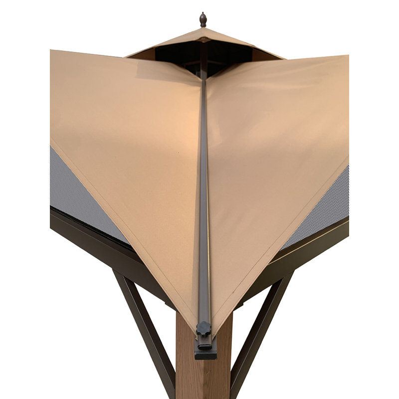 Tan Replacement Canopy Top for 12-ft Gazebo