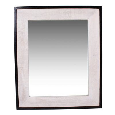 Veloz Metal Flat Wall Mirror