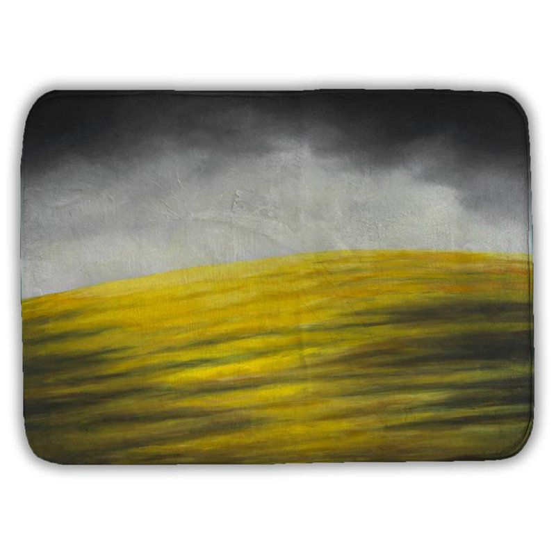 Hillock Bath Mat with Non-Slip Backing - Quick Dry Memory Foam Bathroom Rug - Absorbent - Modern Plush Spa-Style - Machine Washable