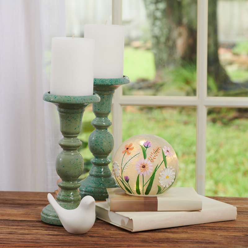 4.4"H English Garden Mini Orb Lighting
