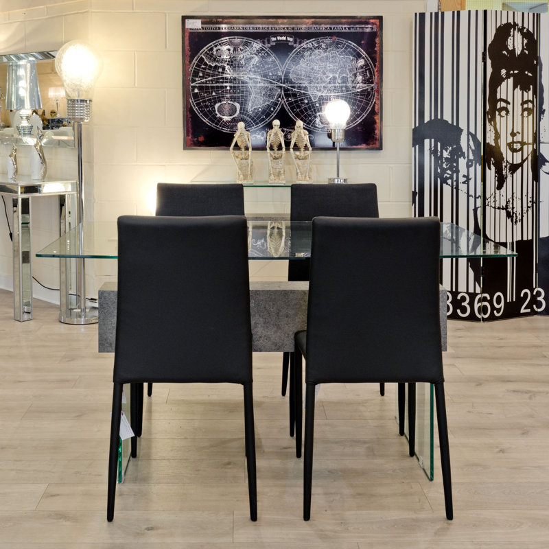 Elaine Glass Dining Set
