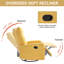 Fauteuil inclinable manuel avec chaise berçante et pivotante-734997295