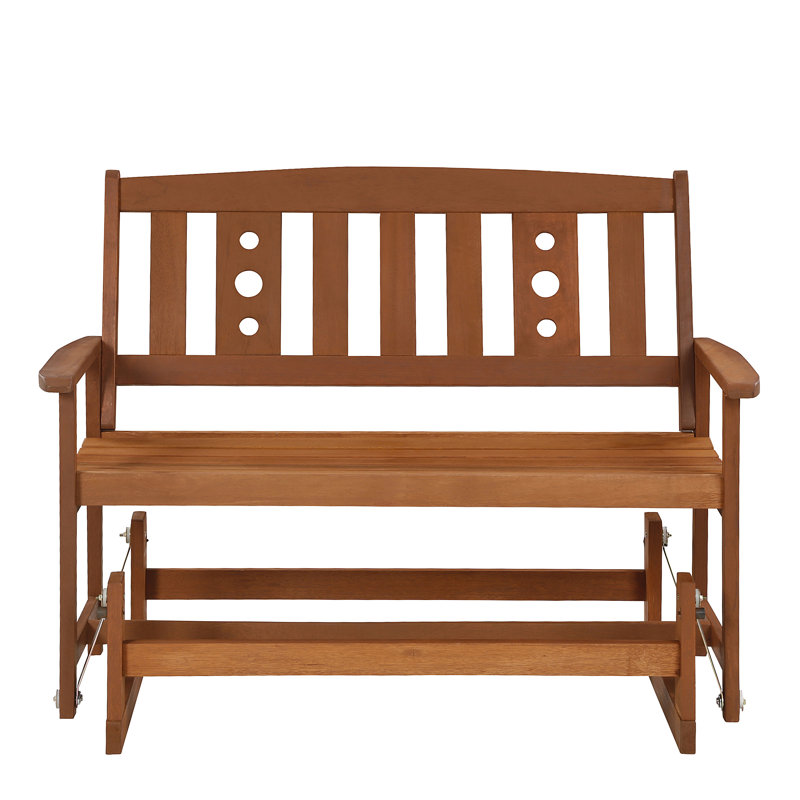 Arianna Rubberwood Outdoor Glider