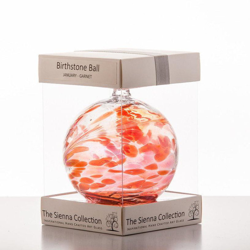 Birthstone Ball -  January - Garnet