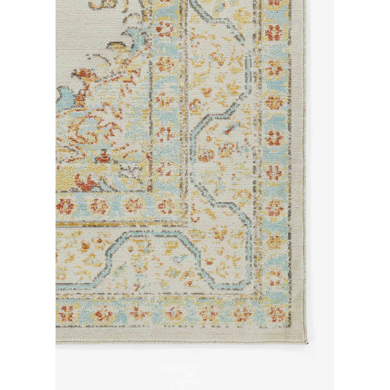 Tapis ivoire Esme, Rectangle 6 pi 7 po x 9 pi 6 po
