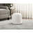 Modern Pouf Faux Fur Fabric Upholstered Ottoman, Footstool, Non-Slip Floor Pouf, Bean Bag Chair, 1Pc Sitting Pouf