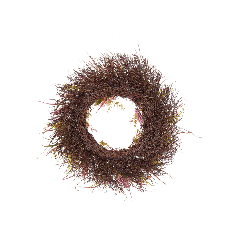 Faux Twig 50cm Wreath