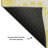 Premium Machine Washable Cerrito AMF551 Yellow Rug-103998032