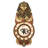 Medinet Habu Egyptian Sculptural Wall Clock