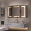 Rectangle Wall Mirror with Cabinet