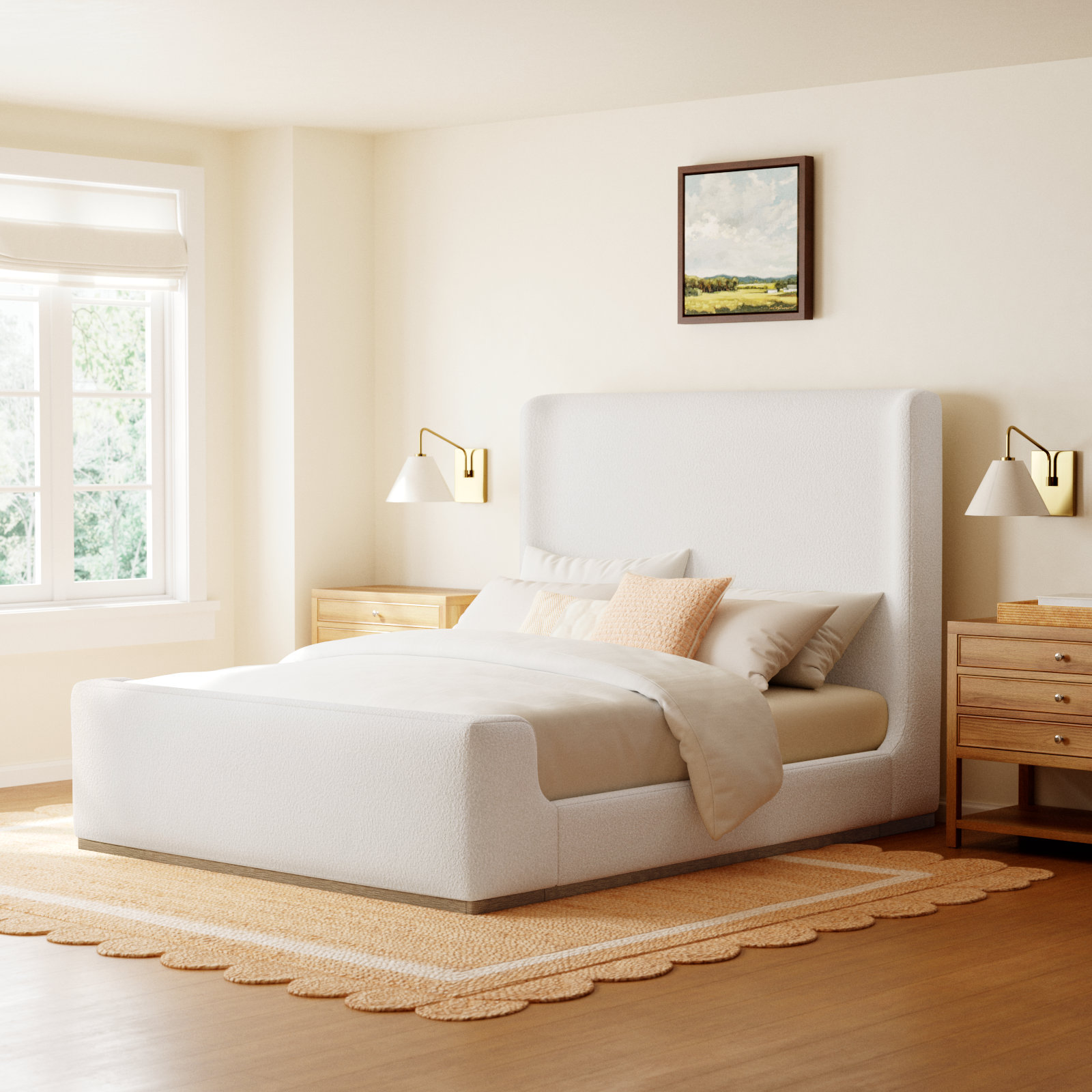 Marlin Upholstered Bed, Queen