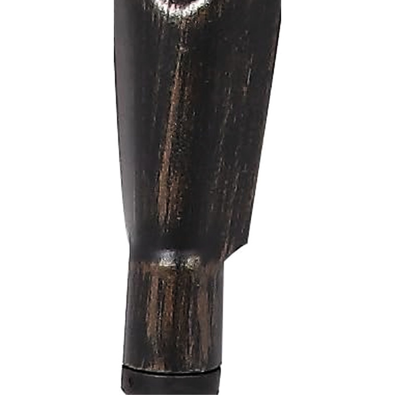 Tabourets de bar sans dossier Style de 2, hauteur de siège de 30 po, tabourets noirs + PC, empilables pour un rangement facile, cuisine et réglages idéaux, 2 pièces en métal rustique contemporain de 13 lb, siège standard,