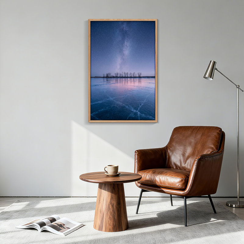 Ciel étoilé, reproduction d'art sur toile, ensemble de 1, H 36 po x l 24 po, Naturel