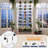 32'' Wide Metal Mesh Shoe Rack, 25 Pair Shoe Storage, Good for High Heels-836590906