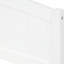 Lit simple avec lit gigogne, blanc - bois massif pour une plateforme de sommeil confortable dans un meuble de chambre à coucher moderne-1773523115