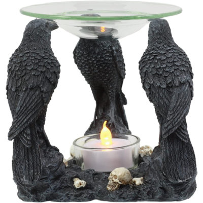 5.25'' H Glass Tabletop Tealight Holder