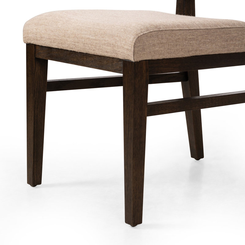 Parkchester Dining Chair-Somerton Ash, Alcala fauve, Chêne foncé