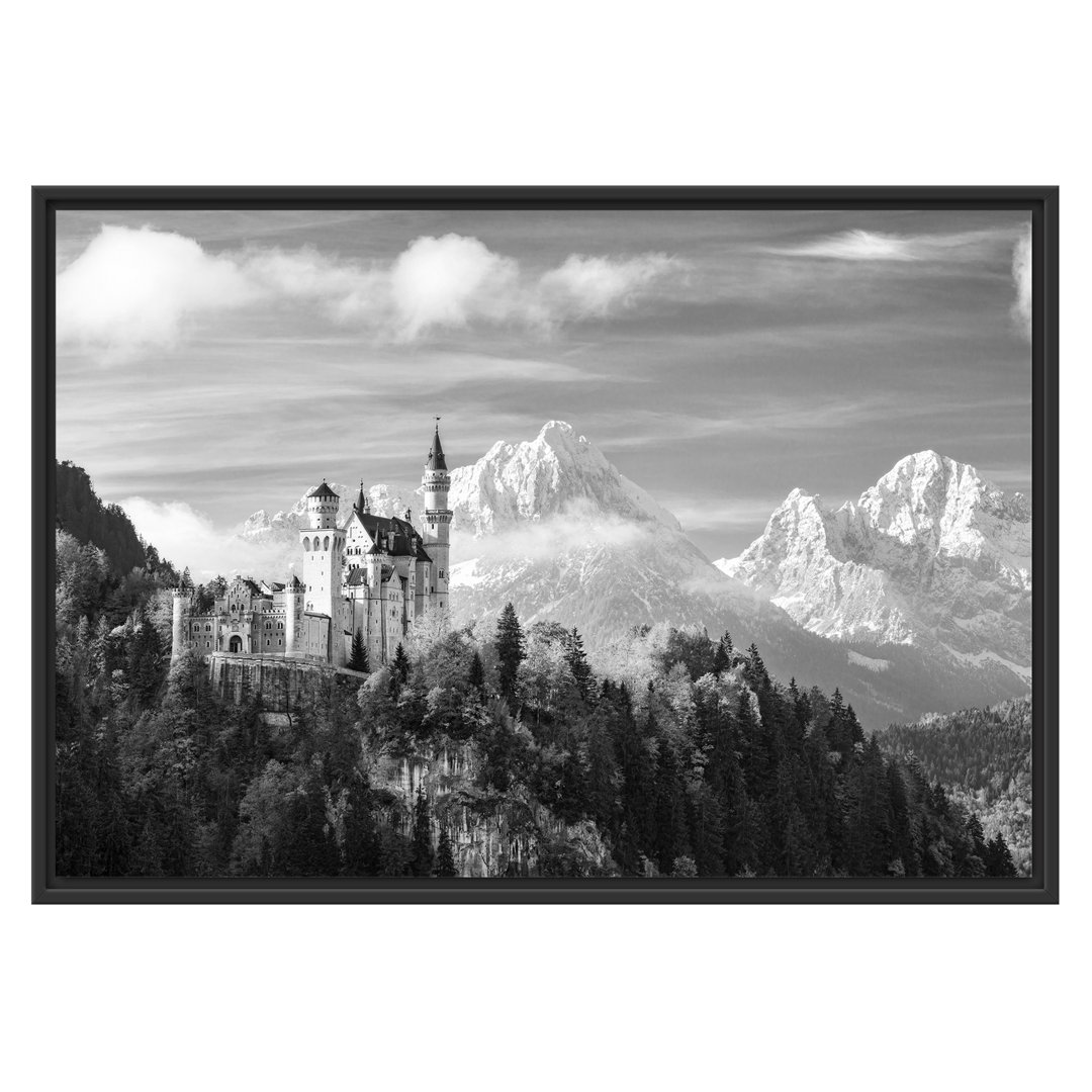 Schloss Neuschwanstein Gerahmter Kunstdruck