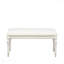 Banc traditionnel - boutons ronds ornés, capitonnage à boutons en losange, design classique