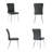 18.5 " H Velvet Upholstered Metal Side Chair-2103955343