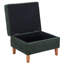 41cm Wide Tufted Square Standard Ottoman with Storage-1074620891