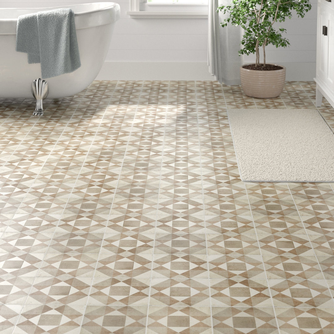 Encausto 8" x 8" Porcelain Field Tile Itona Tile 