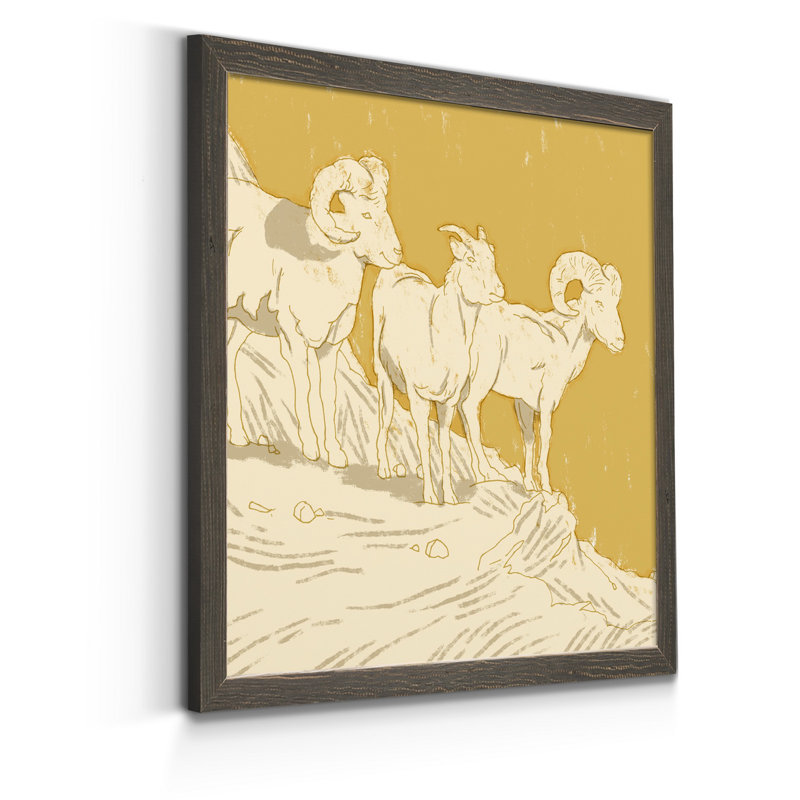 Mixed signaux VIII-impression sur toile encadrée, H 27,5 po x l 27,5 po x P 1,5 po, Encadré gris