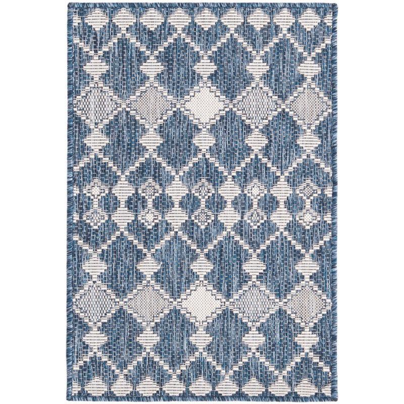 Outdoor Preen Area Rug Denim Color, Rectangle 2'2" x 3'