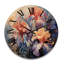 Horloge murale en bois massif Maurane-1269901583