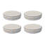 Decorative Indoor Outdoor Waterproof Round Cushion Cover, Patio UV Resistant Seat Cushion Cover-603884789