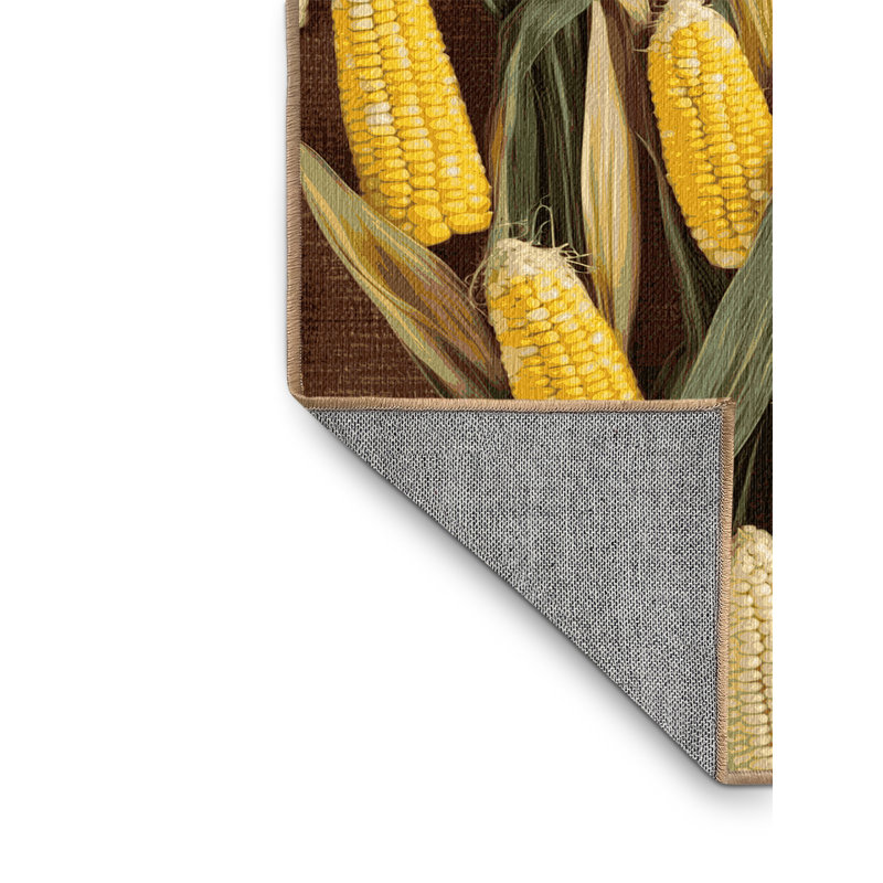  Tapis bicolore lavable Sweet Corn, Tapis de couloir 2 pi x 4 pi