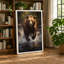 Bear In Water Boho - Print-136734997-136734996