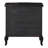 Aeryona 3-Drawer Nightstand in Antique Black