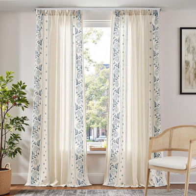 Sheer Curtain Panel Pair