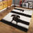 Abstract Art Inspired With Pile Soft Printed Rug Featuring Harmonious Blend of Bright Color Strokes Ideal for Adding Artistic Touch to Any Room-1770196686