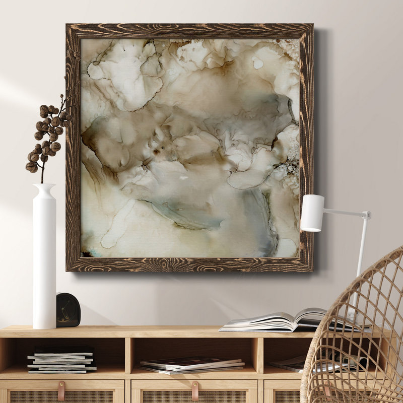 «Pumpkin Kisses», art textuel sur toile, H 17 po x l 17 po x P 1,5 po, Cadre noyer