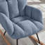 Chaise berçante en tissu Teddy-116434671