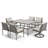 Mariene 7-Piece Rectangular Outdoor Dining Set with Cushions -99361235-99361234