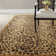 Jamon Martha Stewart Hand Tufted Wool/Viscose Animal Print Rug in Tan