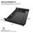 Large Under Desk Mounted Sliding Drawer With Pencil Tray And 60 Degree Tilt Panel To Pull Out, 22'' Long & 13'' Deep Large Storage Organizer For Sit Stand Workstation